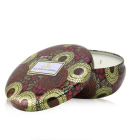 VOLUSPA - 3 Wick Decorative Tin Candle - Goji Tarocco Orange 7221 340g/12oz