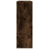 Wall Shelf Smoked Oak 40.9"x7.9"x23" Engineered Wood