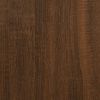 Wall Shelf Brown Oak 40.9"x7.9"x23" Engineered Wood