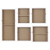 Natural Essence Hand Embellished Abstract 5-piece Gallery Canvas Wall Art Set