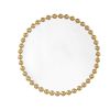 Marlowe Beaded Round Wall Mirror 36"D