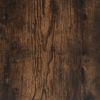 Wall Shelf Smoked Oak 40.9"x7.9"x23" Engineered Wood