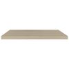 Floating Wall Shelf Oak 31.5"x9.3"x1.5" MDF