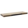Floating Wall Shelf Oak 31.5"x9.3"x1.5" MDF