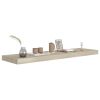 Floating Wall Shelves 4 pcs Oak 35.4"x9.3"x1.5" MDF