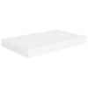 Floating Wall Shelves 4 pcs White 15.7"x9.1"x1.5" MDF