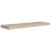 Floating Wall Shelves 4 pcs Oak 35.4"x9.3"x1.5" MDF