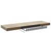 Floating Wall Shelf Oak 31.5"x9.3"x1.5" MDF