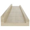 Wall Shelves 4 pcs Sonoma Oak 23.6"x3.5"x1.2"
