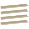 Wall Shelves 4 pcs Sonoma Oak 23.6"x3.5"x1.2"