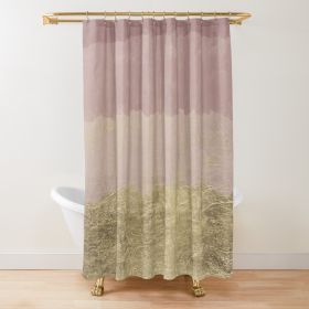 Sage Green Watercolor Ombre Shower Curtain Bathroom Fabric (Option: 1 W90xH180cm)