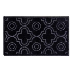 Arya Collection (Color: Gray, size: 20" x 34" Rectangle)