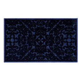Myla Collection (Color: Navy, size: 20" x 34" Rectangle)