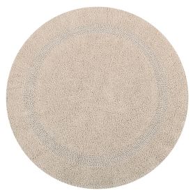 Lux Collection (Color: Sand, size: 30" Round)