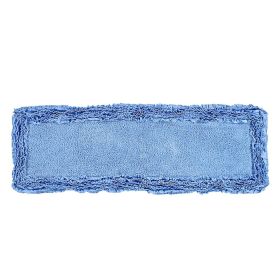 Shaggy Border Collection (Color: Blue, size: 20" x 60" Rectangle)