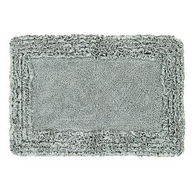 Shaggy Border Collection (Color: Sage, size: 24" x 40" Rectangle)