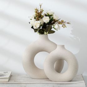 New Style Biscuit Vase Frosted Particle Flower Arranging Device (Style: Small)
